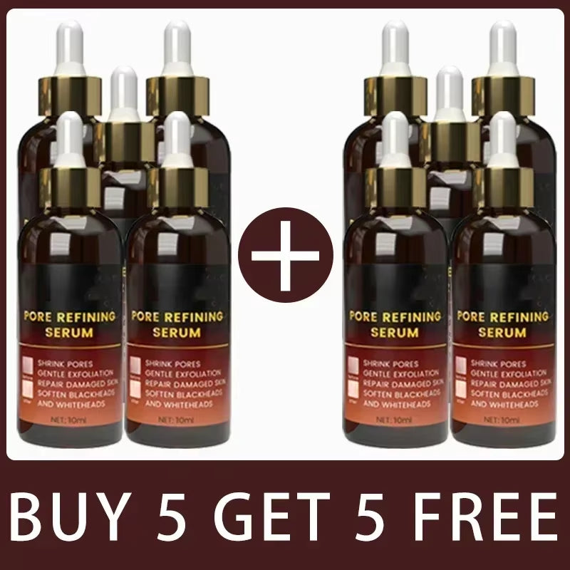 Pore Shrink Face Serum Remove Blackheads Acne Acidity Oil Control Repair Essence Moisturizing Nourish Pores Firming Facial Care
