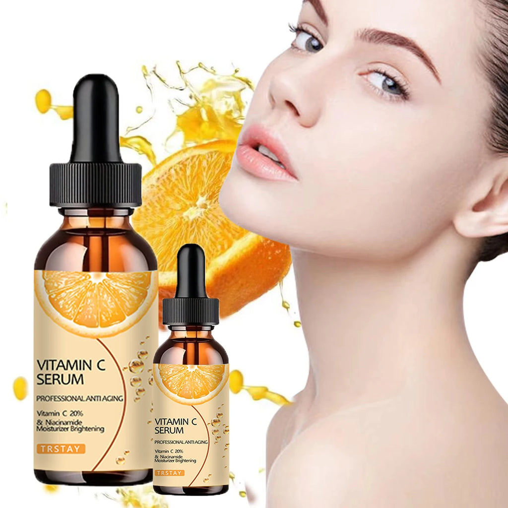 vitamin C essence, mild and non irritating, hydrating, nourishing, leaving skin soft and delicate