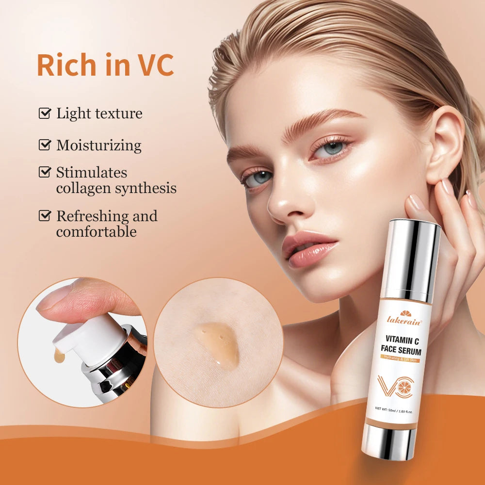 Vitamin C Serum Moisturizing Restoring Skin Elasticity Skin Care Essence Hydrating Refreshing And Comfortable Face Skincare
