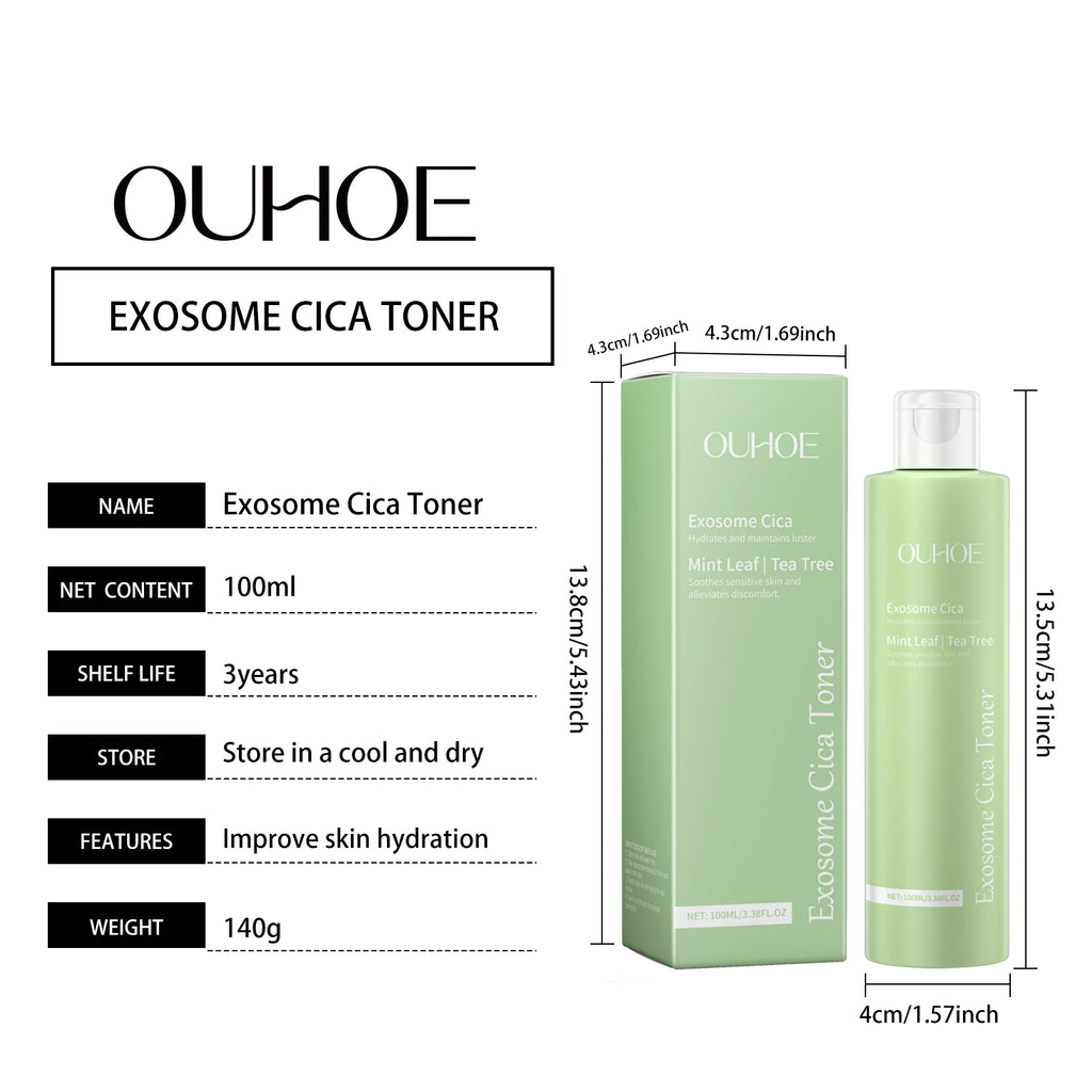 Soothing Centella Toner Moisturizing Water Brightening Oil Control Refresh Repair Shrink Pores Nourishing Facial Toner Skin Care