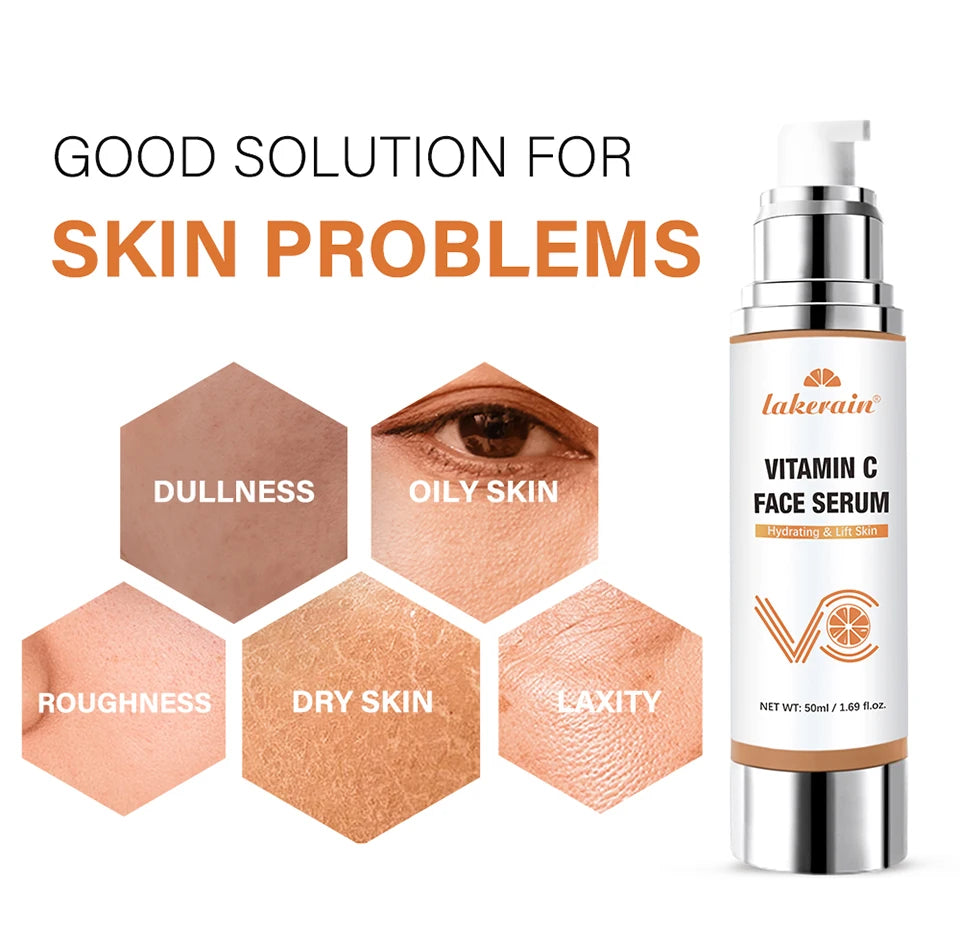 Vitamin C Serum Moisturizing Restoring Skin Elasticity Skin Care Essence Hydrating Refreshing And Comfortable Face Skincare