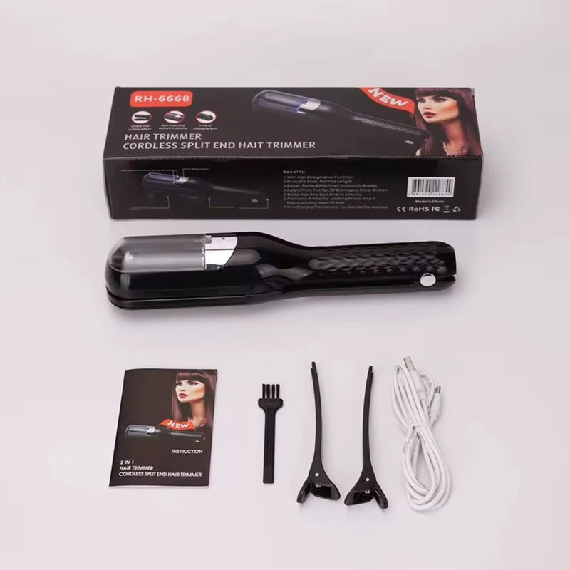 Home Use Beauty Hair Styling Tool Professional Automatic Split End Hair Cutter Cordless Fragmented Hair Trimmer